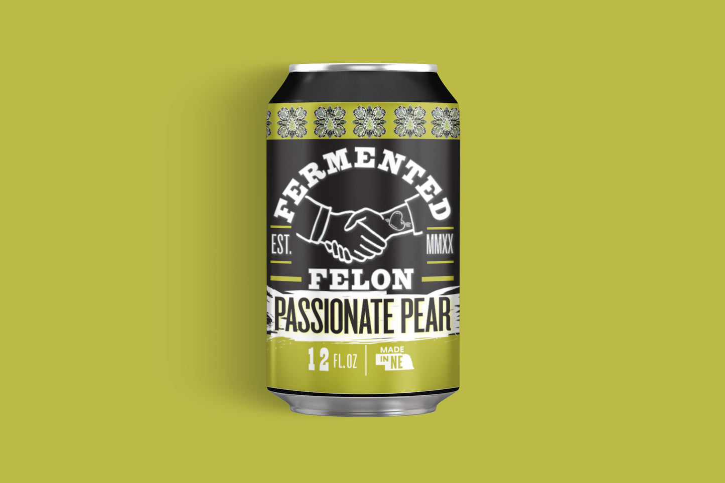 Passionate Pear Kombucha Can