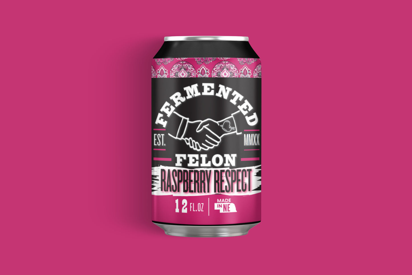 Raspberry Respect Kombucha Cans (4-Pack)