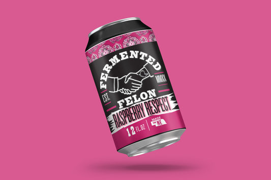 Raspberry Respect Kombucha Cans (4-Pack)