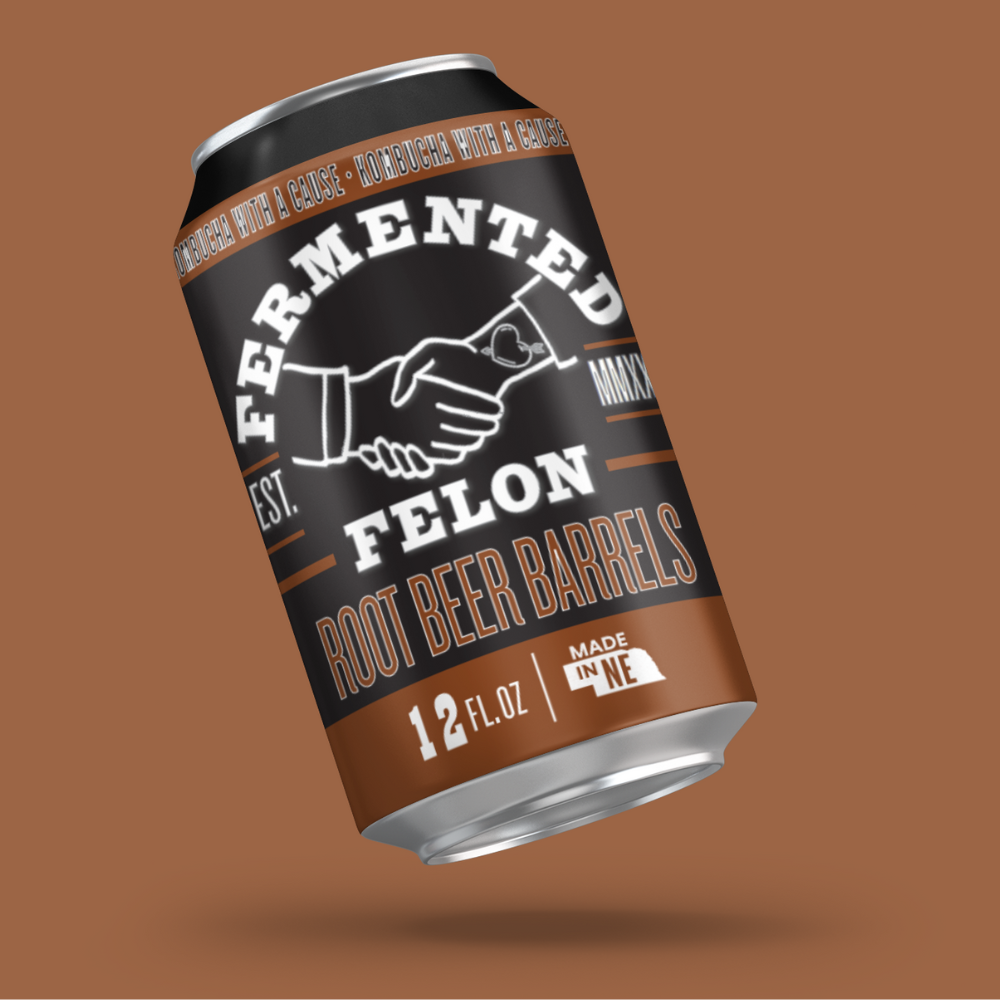 Refreshing Healthy Root Beer Kombucha by Fermented Felon