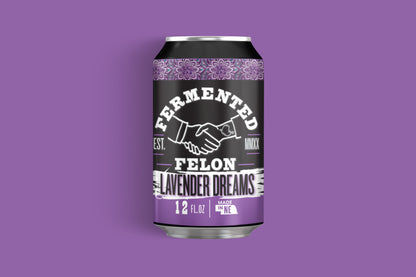 Lavender Dreams Kombucha Can