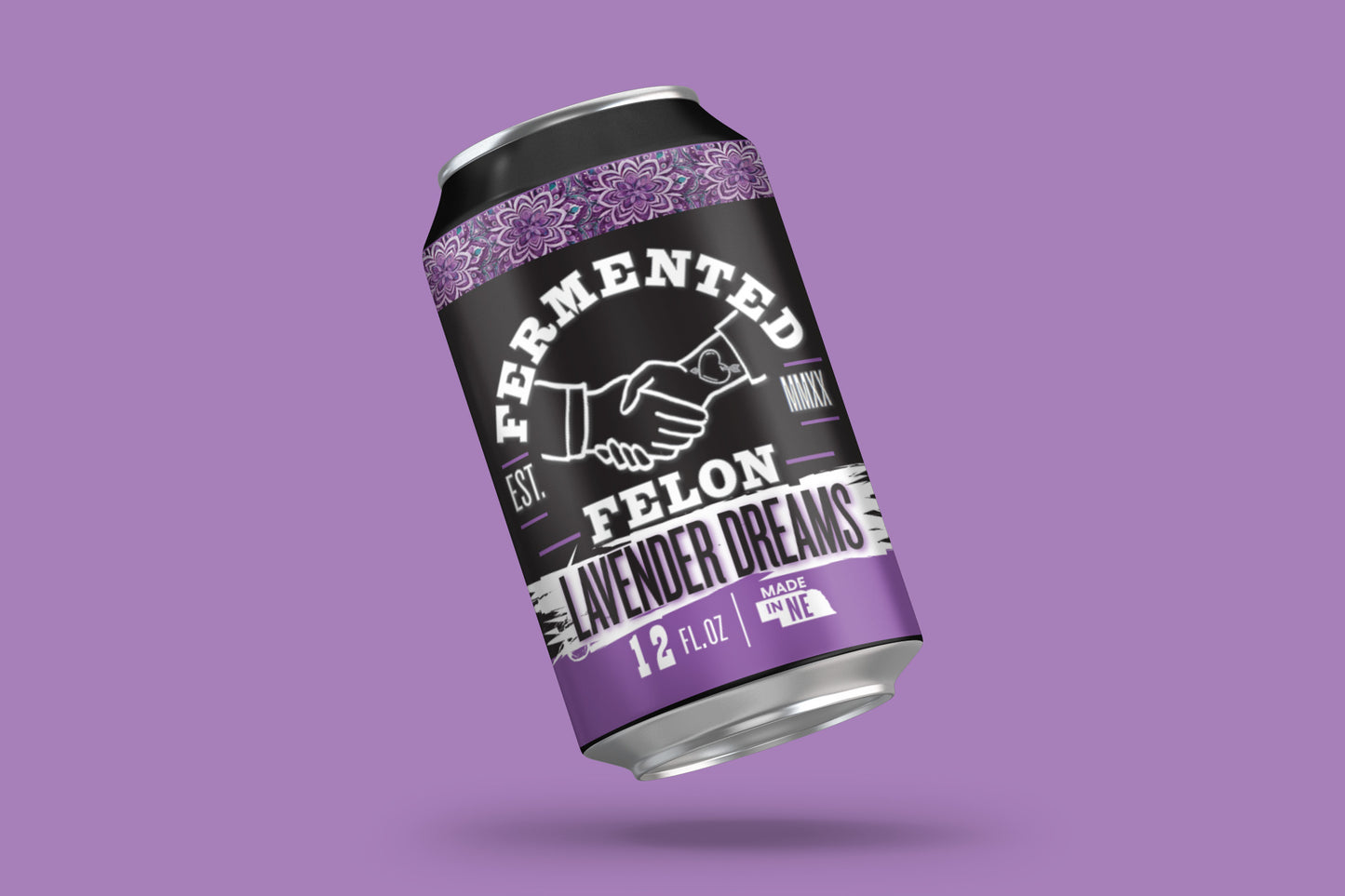 Lavender Dreams Kombucha Cans (4-Pack)